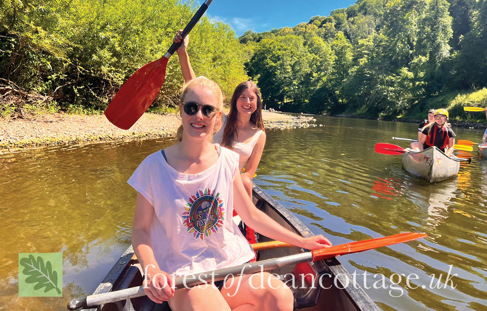 Water sports in the Forest of Dean